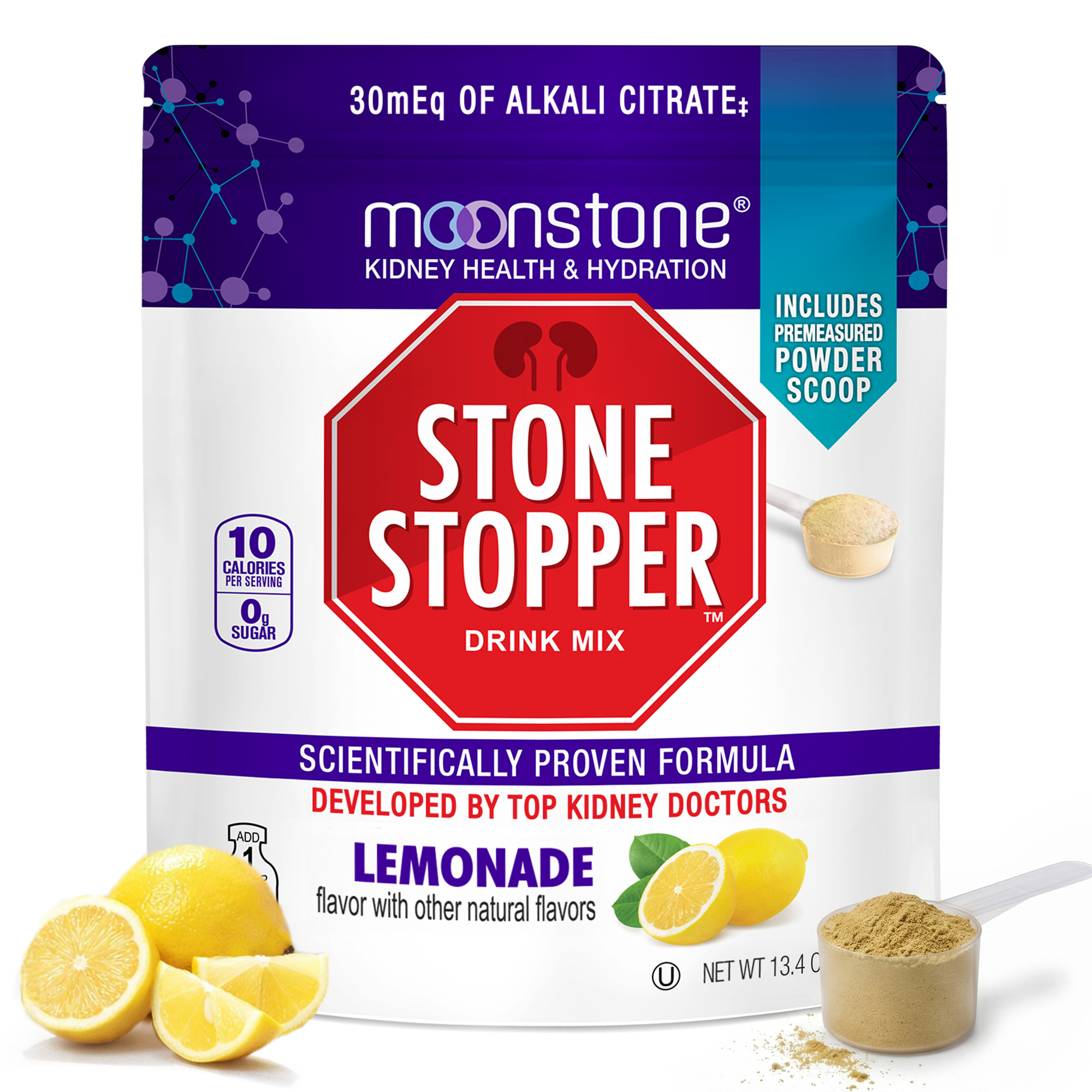 Lemonade Stone Stopper 30 Day Supply (30 Servings)