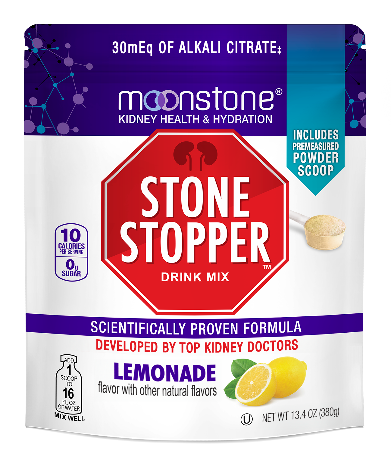 Lemonade Stone Stopper 30 Day Supply (30 Servings)