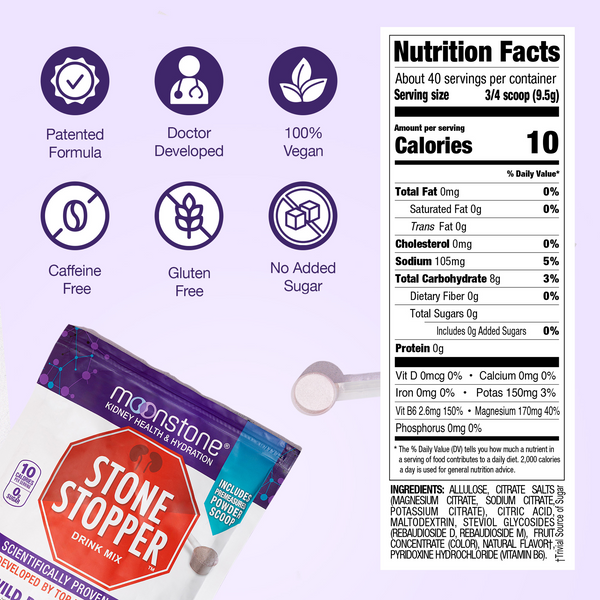 Wild Berry Stone Stopper 30 Day Supply (30 Servings)